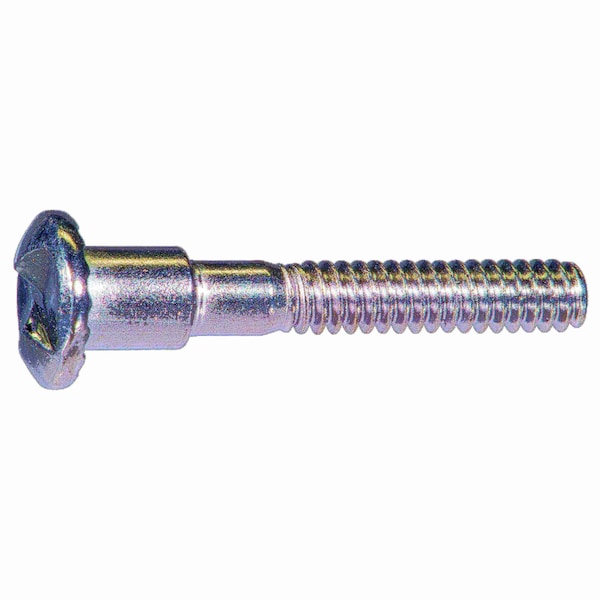 Midwest Fastener #10-24 x 1-5/16 in Slotted Pan Machine Screw, Zinc Plated Steel, 6 PK 932632 - main